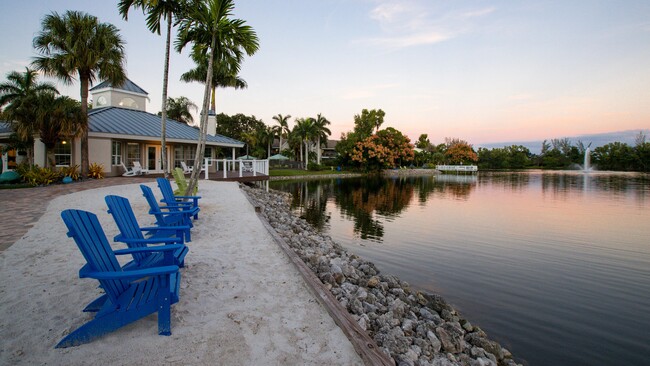 Catch breathtaking Florida sunsets with mesmerizing hues over shimmering waters at River Reach - where evenings are a masterpiece of tranquility. - River Reach