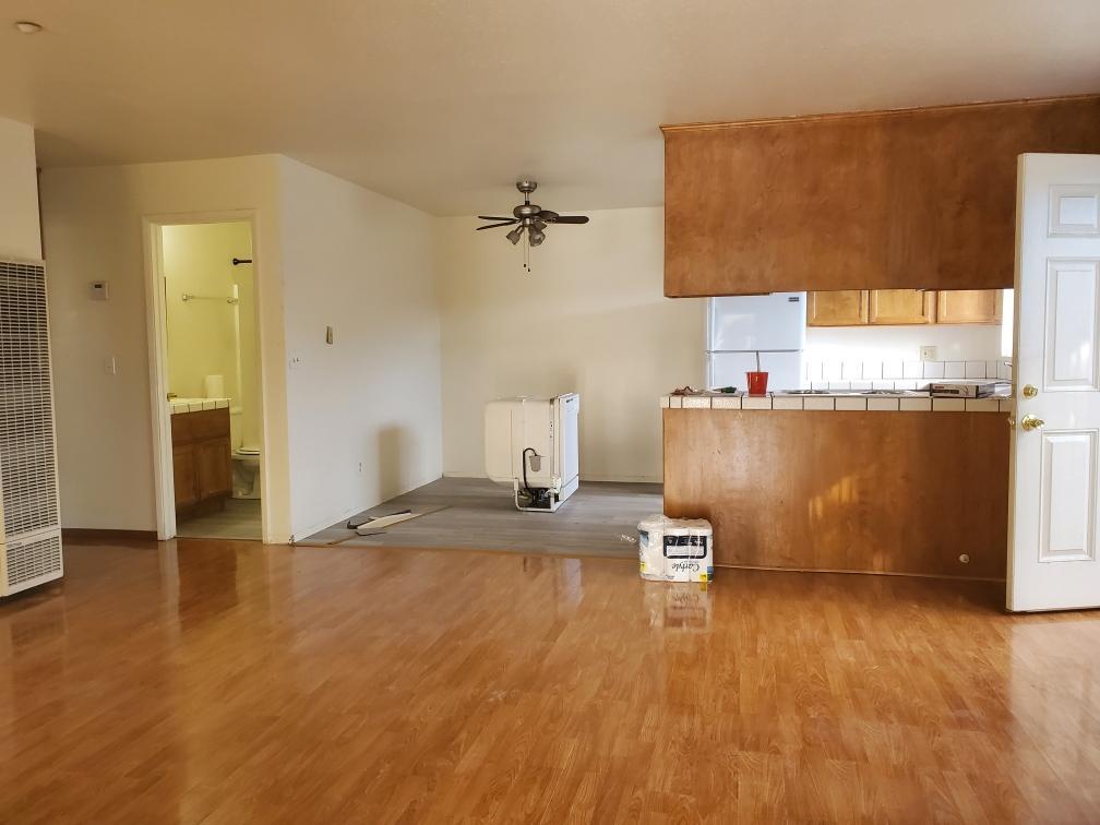 Kitchen from living room - 7020 Eigleberry St