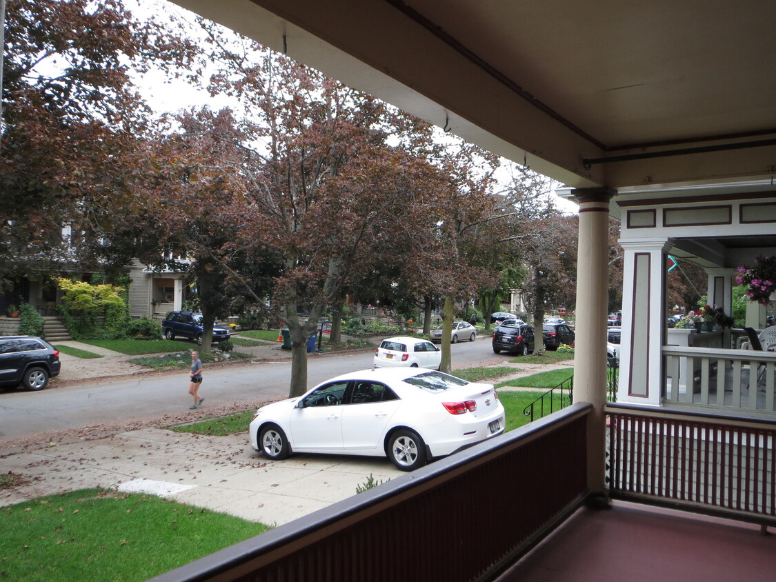 View from front porch - 80 Manchester Place