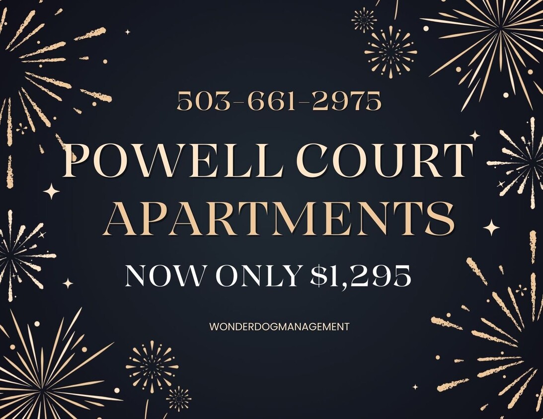 Pay No Rent Until 2026 - Powell Court Apartments