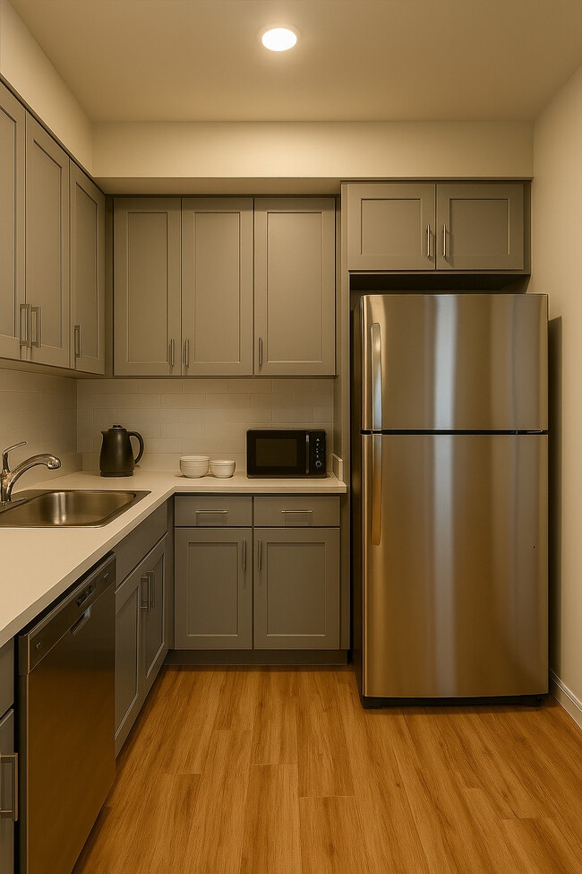 Cocina de estudio - Carl F. West Estates