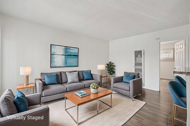 sala de estar 1 B - Imperial Palms Apartments