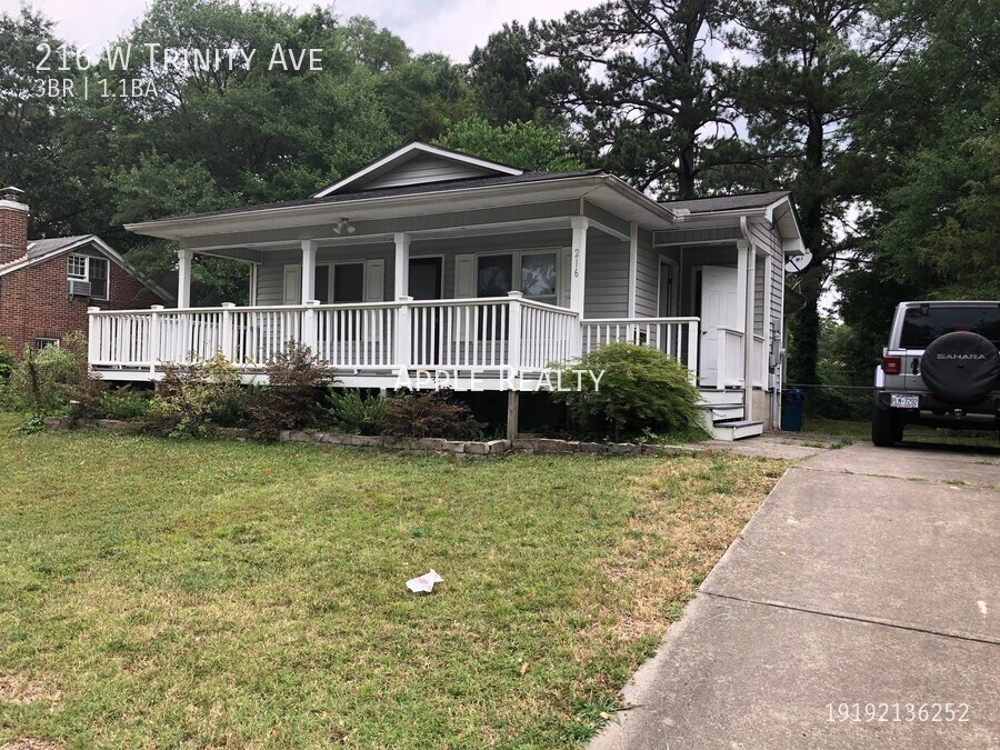 216 W Trinity Ave Available Mid August House for Rent in Durham, NC