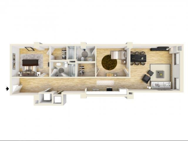 Interior Photo - The Strand Apartments