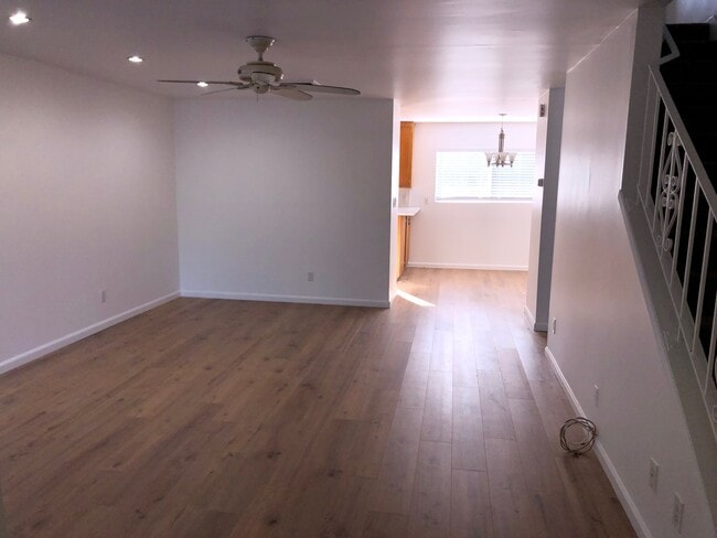 Living room looking into dining room - 5215 Sepulveda Blvd