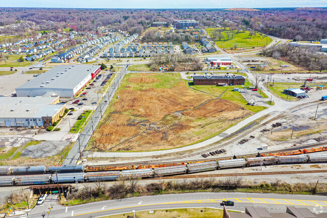 Aerial Photo - Fulton Yard Apartments