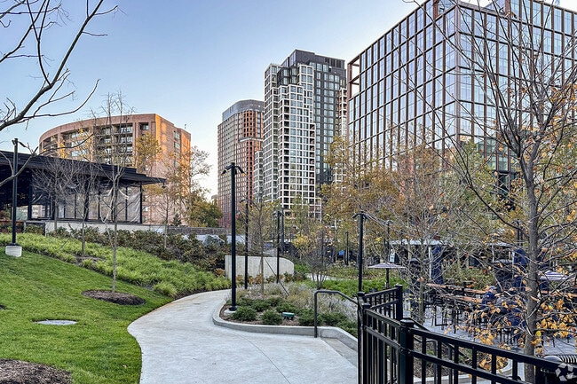 Nearby parks provide beautiful natural retreats.