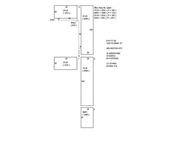 Floorplan - 1225 Plumas St