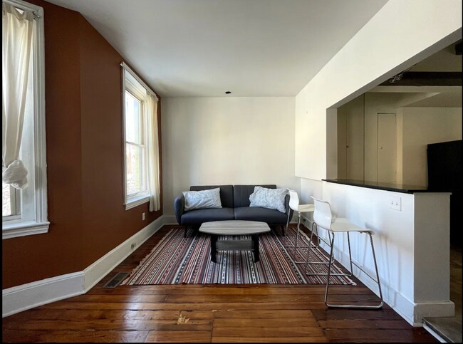 living room, kitchen bar counter - 1324 8th St NW
