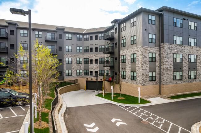 Parking Garage Entrance - Lyndale Flats