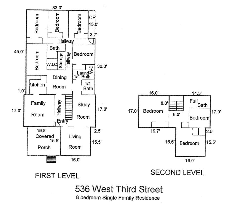 Foto del edificio - 8 Bedroom on W 3rd St, Right by Campus!