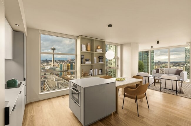 Image showcasing Belltown Apartments for Rent with High Ceilings - Seattle, WA - Updated ...