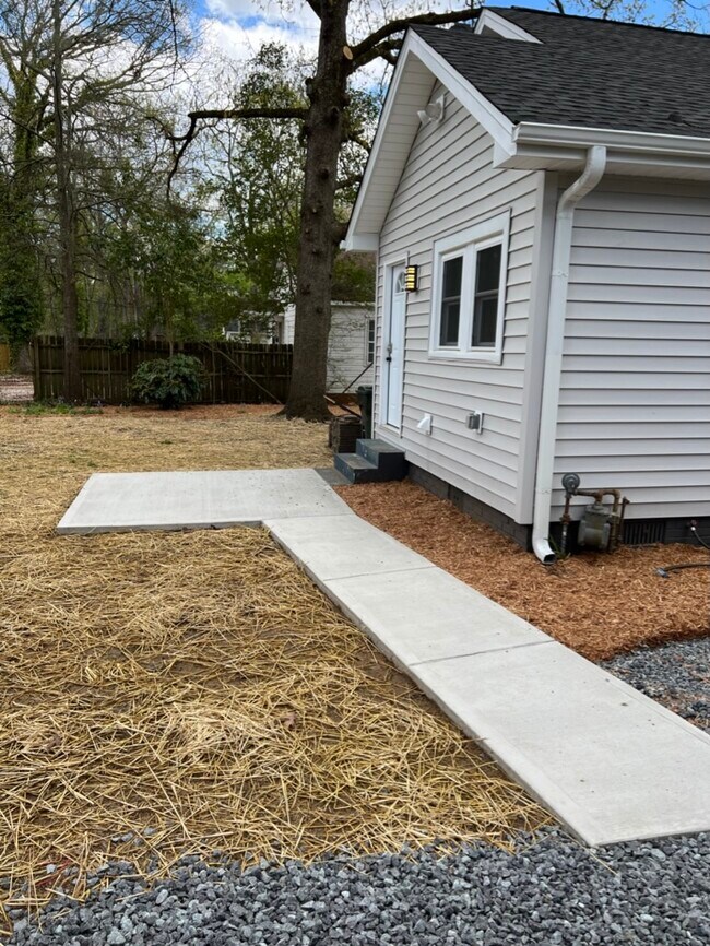 Rear Patio - 723 S Confederate Ave