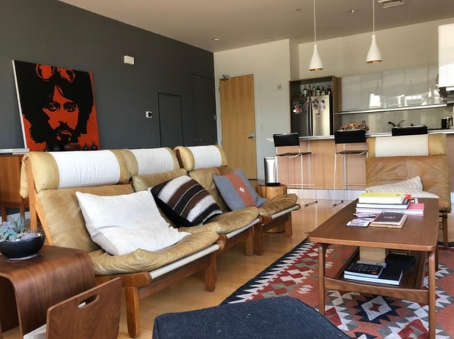 Living Room - 801 S Grand Ave