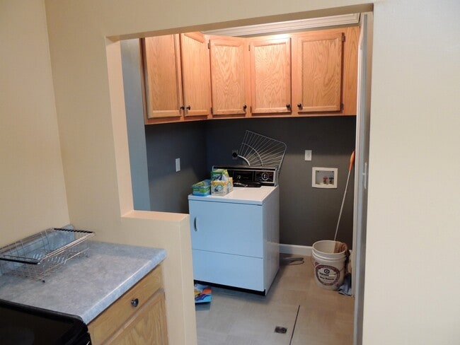 Laundry room (bathroom to the right once in the laundry room) - 1019 Rogers St