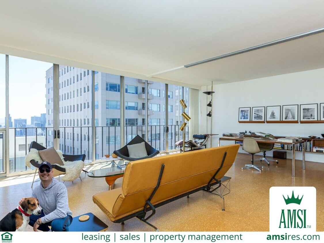 Meticulously maintained 1br + office apart... - Meticulously maintained 1br + office apart...