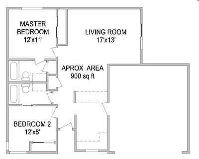 2BR/2BA - Lakewood Plaza
