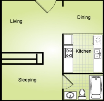 Estudio - Vintage Court Apartments