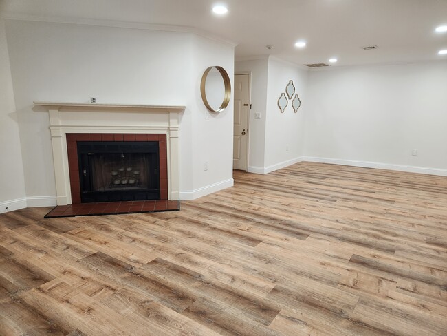 living room open to dining area - 1 Highland Ct