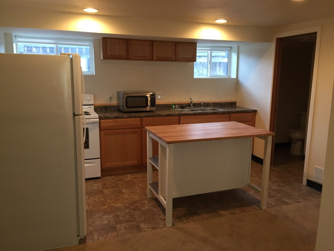 Kitchen with Island - 1017 Natrona Ave