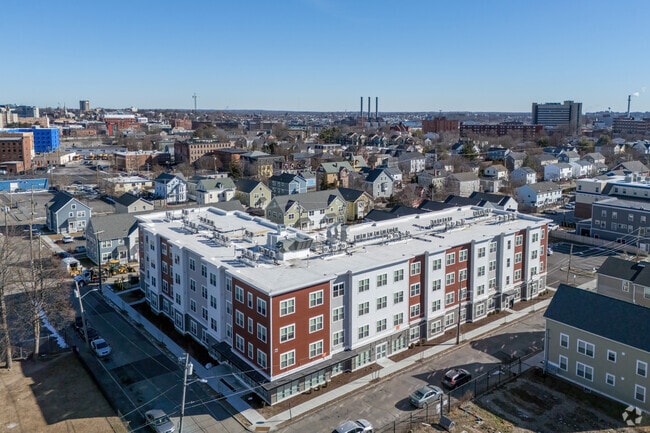 Aerial Photo - Joseph Caffey Apartments