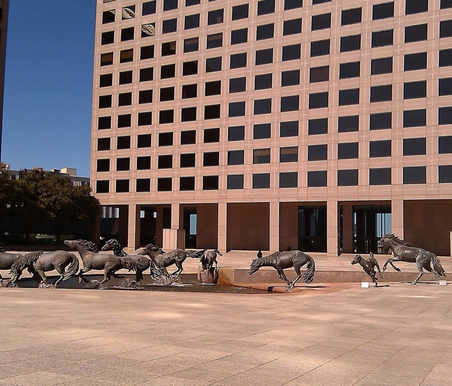 The Mustangs of Las Colinas Museum