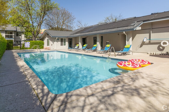 Pool and Spa Area Open 24 Hours - The Arbors