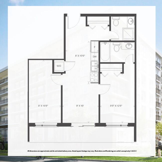 Photo du bâtiment - Jan-Aug Rental At Laurier In Waterloo