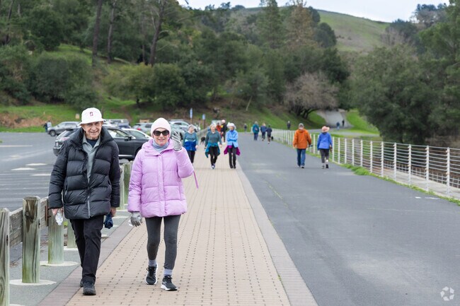 There are tons of walking trails around Lafayette for residents to enjoy.