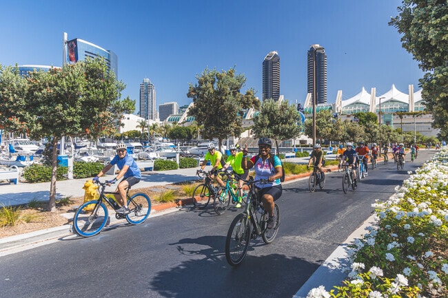 The annual Bike the Bay takes riders on a 25 mile trek around San Diego Bay.