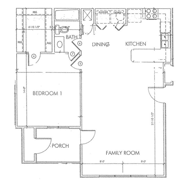 Interior Photo - The Corridor Apartments