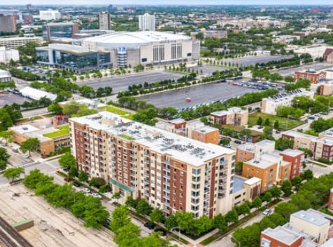 Ariel view - 100 N Hermitage Ave