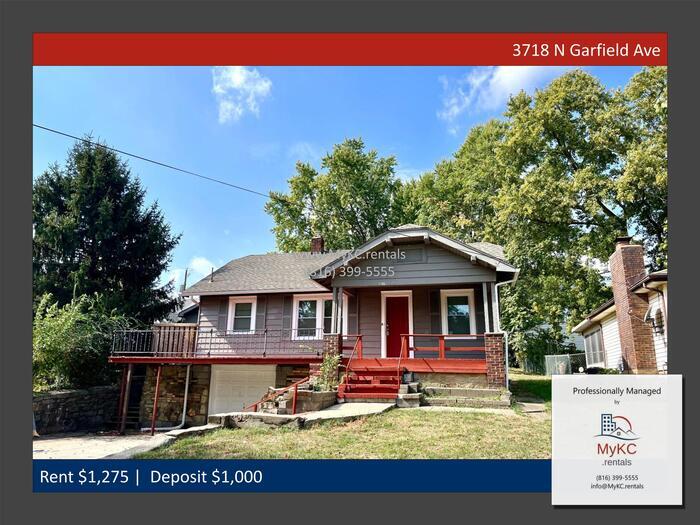 Incredible 3 bed, 1 bath Bungalow home in House Rental in Kansas City, MO