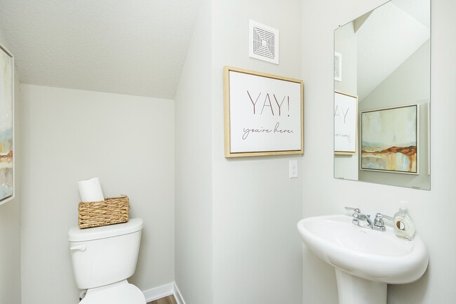 First Floor Half Bath -This home is not furnished - 4302 NE 13th St