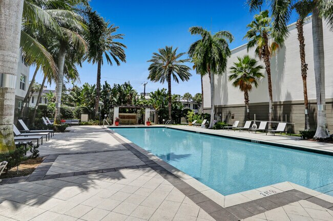 Inviting Below Ground Heated Community Pool - 2401 NE 65th St