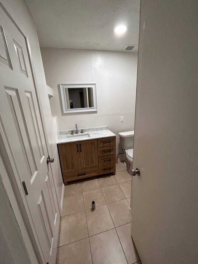 Master bathroom new vanity - 4019 Springmeadows St