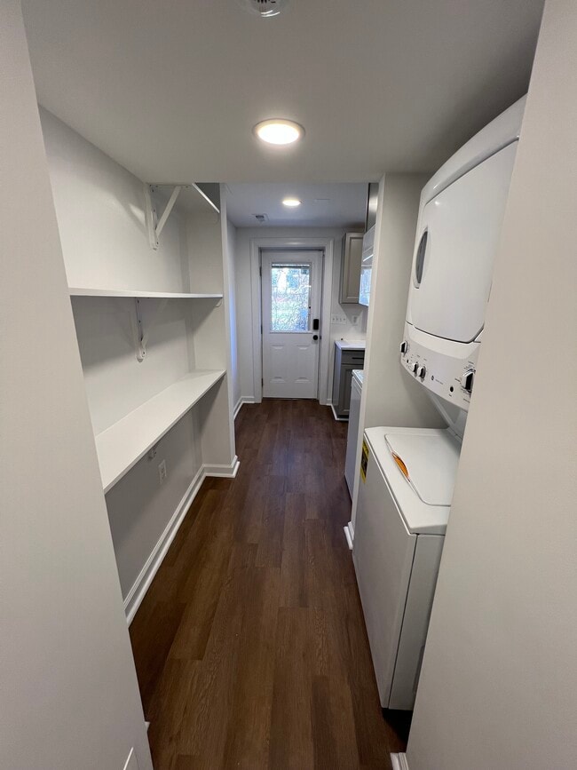 Entryway with Laundry Unit - 617 Rock Creek Rd