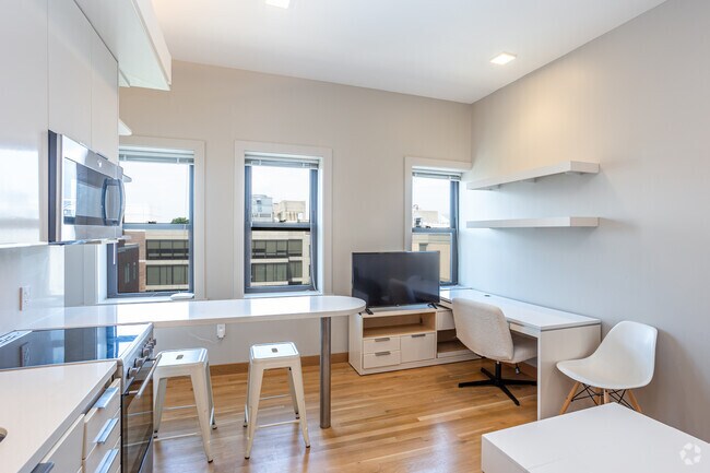 1 habitación, 1 baño, 485 pies cuadrados - Cocina/sala de estar - 115 Mt Auburn (Fully Furnished)