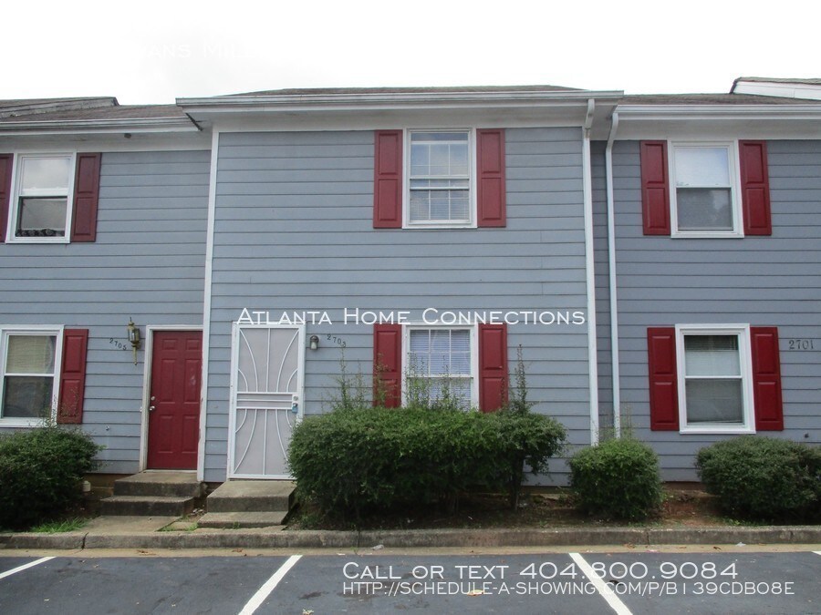 2 BEDROOM/1.5 BATH TOWNHOUSE!!! House for Rent in Lithonia