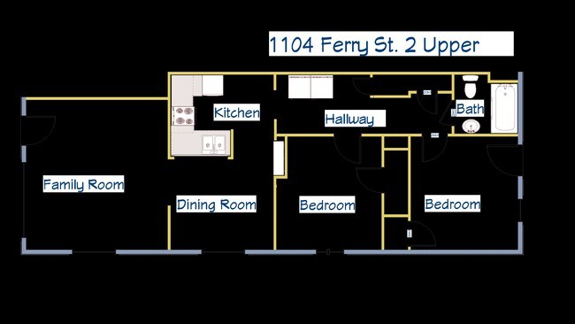Floor Plan - 1104 Ferry St