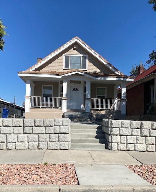 front of home - 216 W 700 S