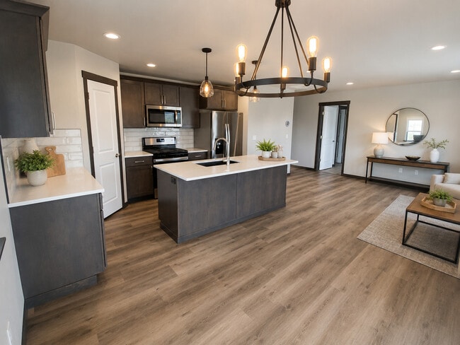 Kitchen - 1145 Sq Ft - Thayer Cottages