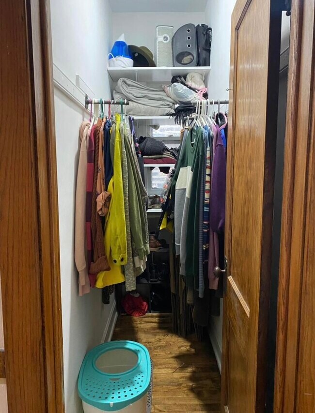 room #1 closet - 1536 W 17th St