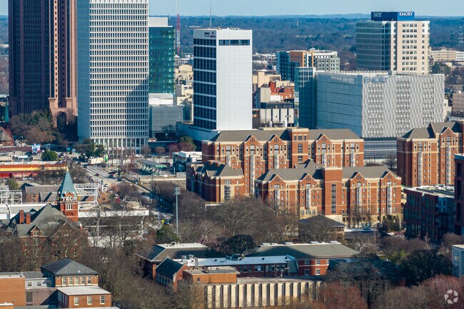 The Georgia Institute of Technology University was established in 1885, located in Home Park.