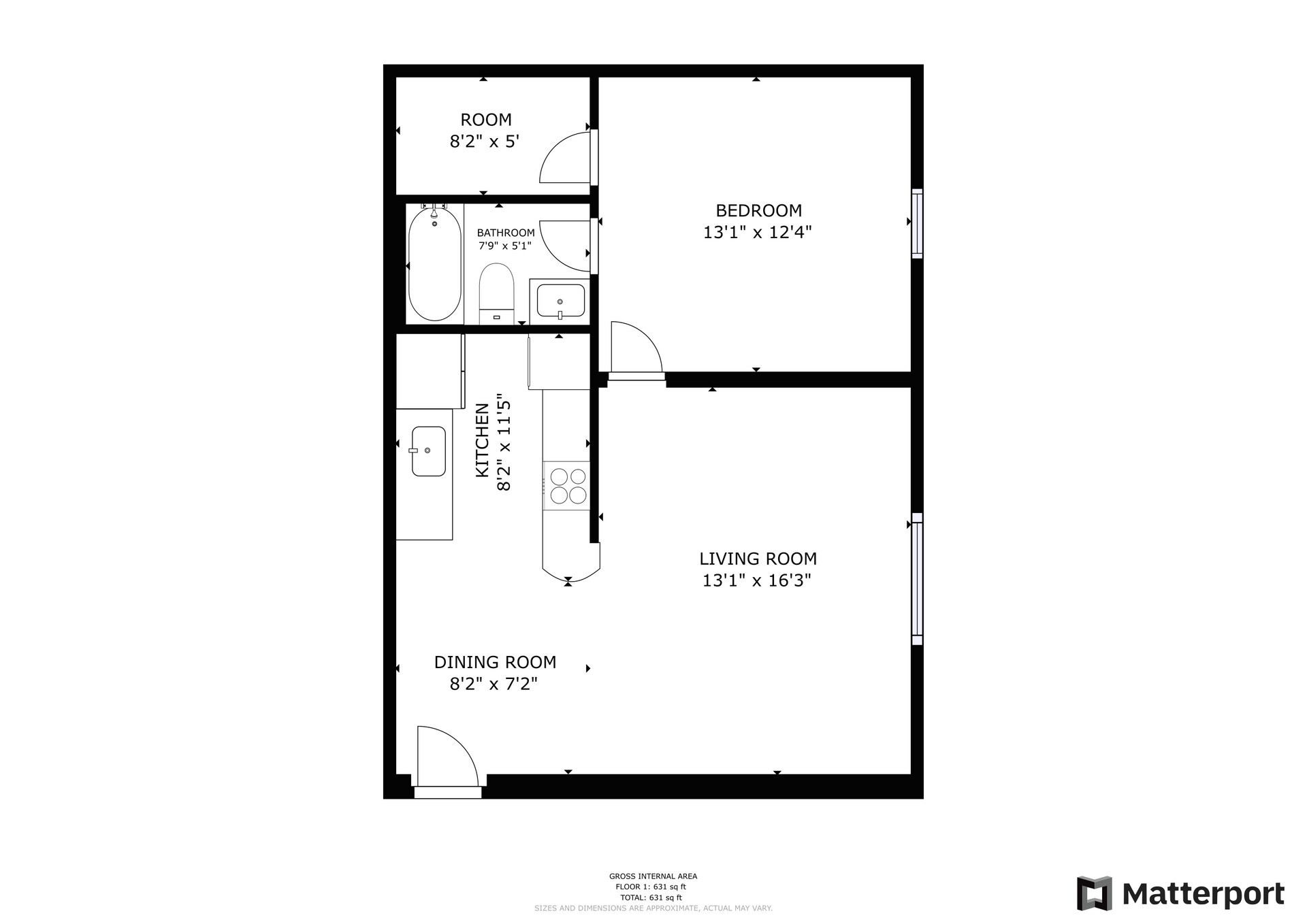 Chardon Place Apartments and Townhomes – 1-Bedroom, 1-Bath
