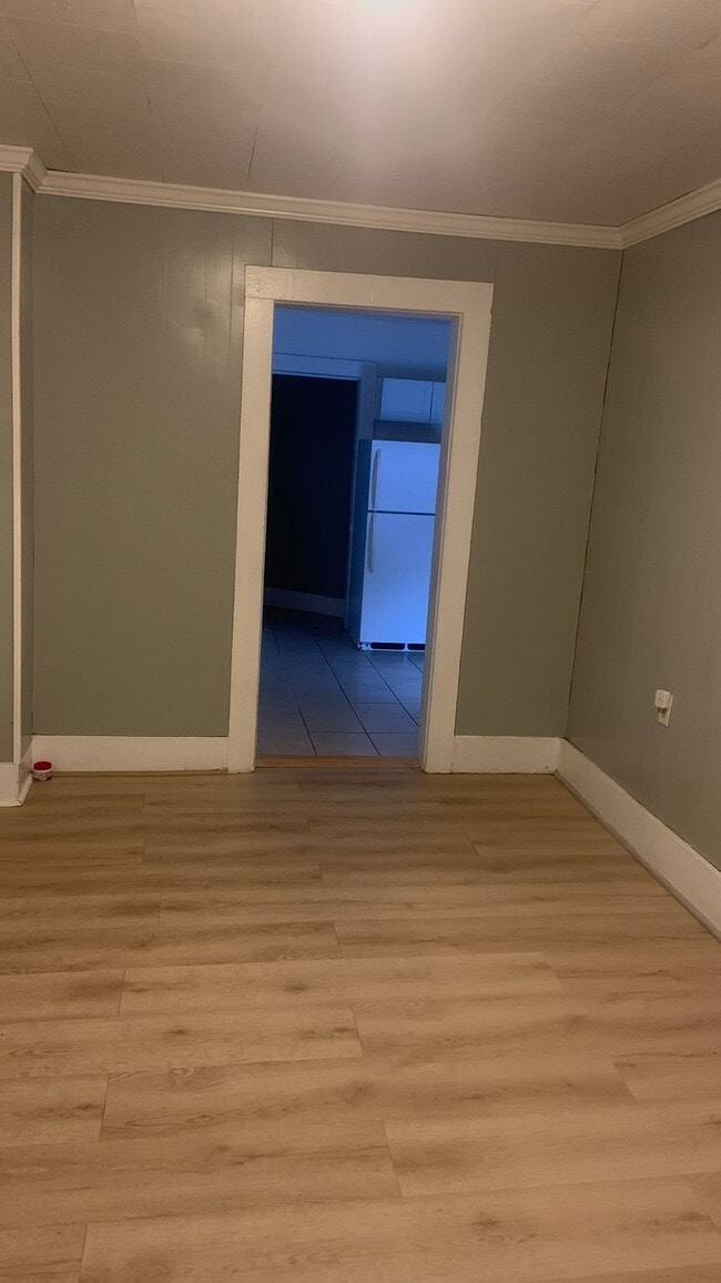 Cozy living room with wooden flooring, unfurnished. - 21 Gage Ave