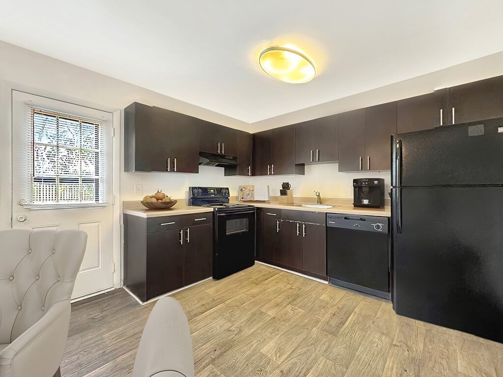 Kitchen with Espresso Cabinets - Forest Hills