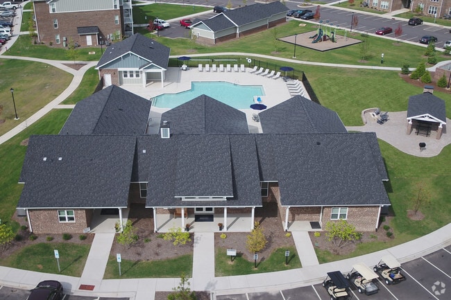 Aerial Photo - Haven at Enka Lake