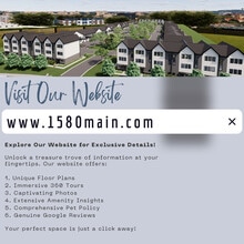 Website information - 1580 Main Townhomes