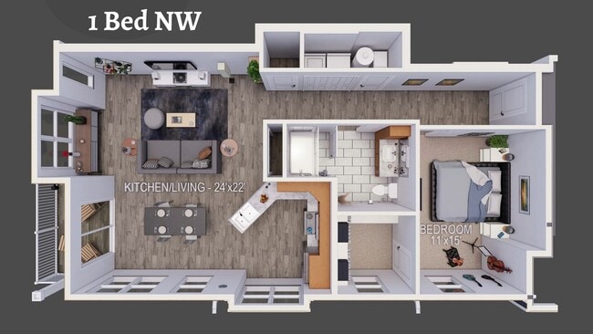 Interior Photo - Fox Run Development